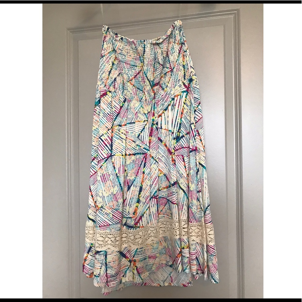 Roxy halter top mini dress